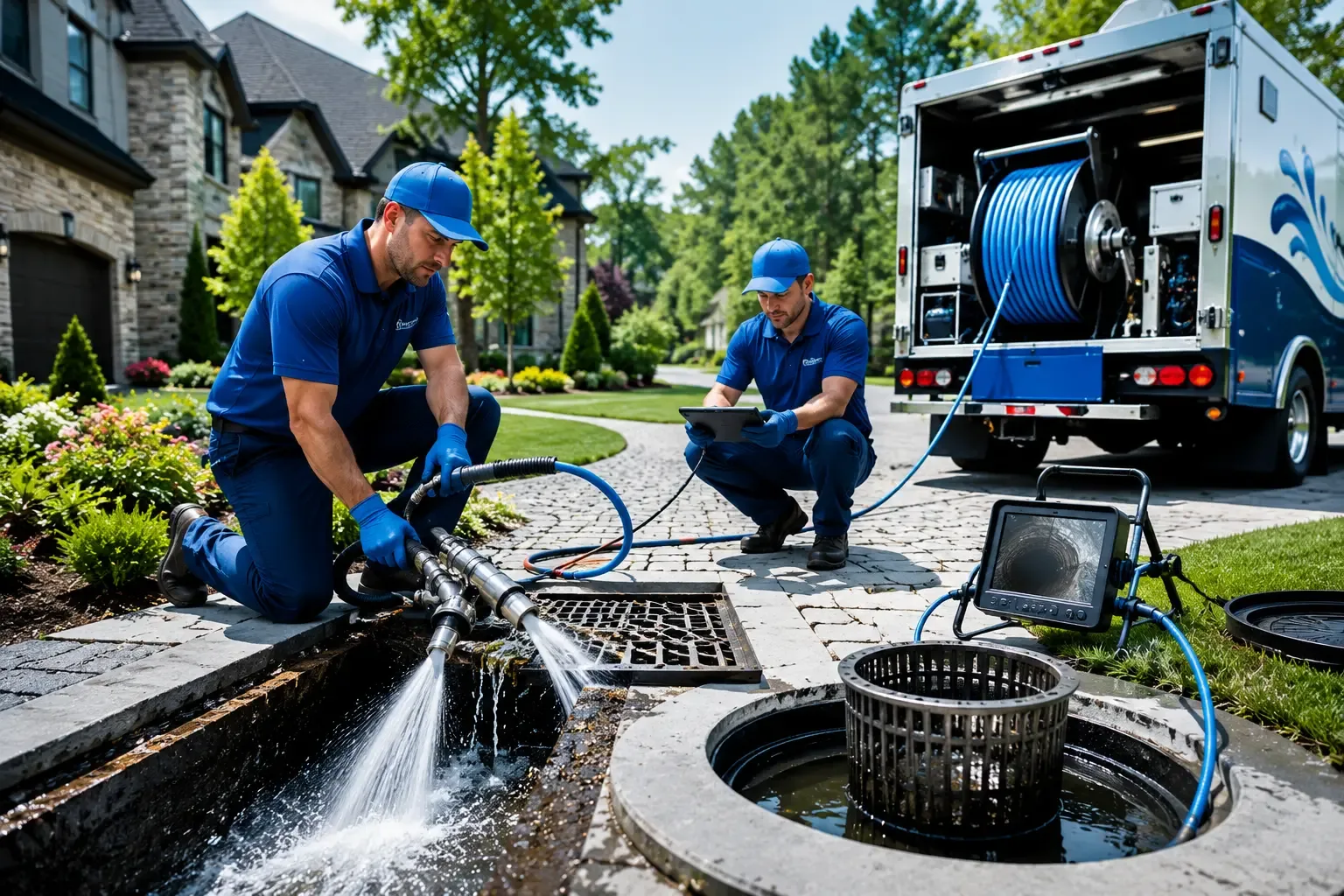Local outdoor drain cleaning professionals in East Rochester, OH
